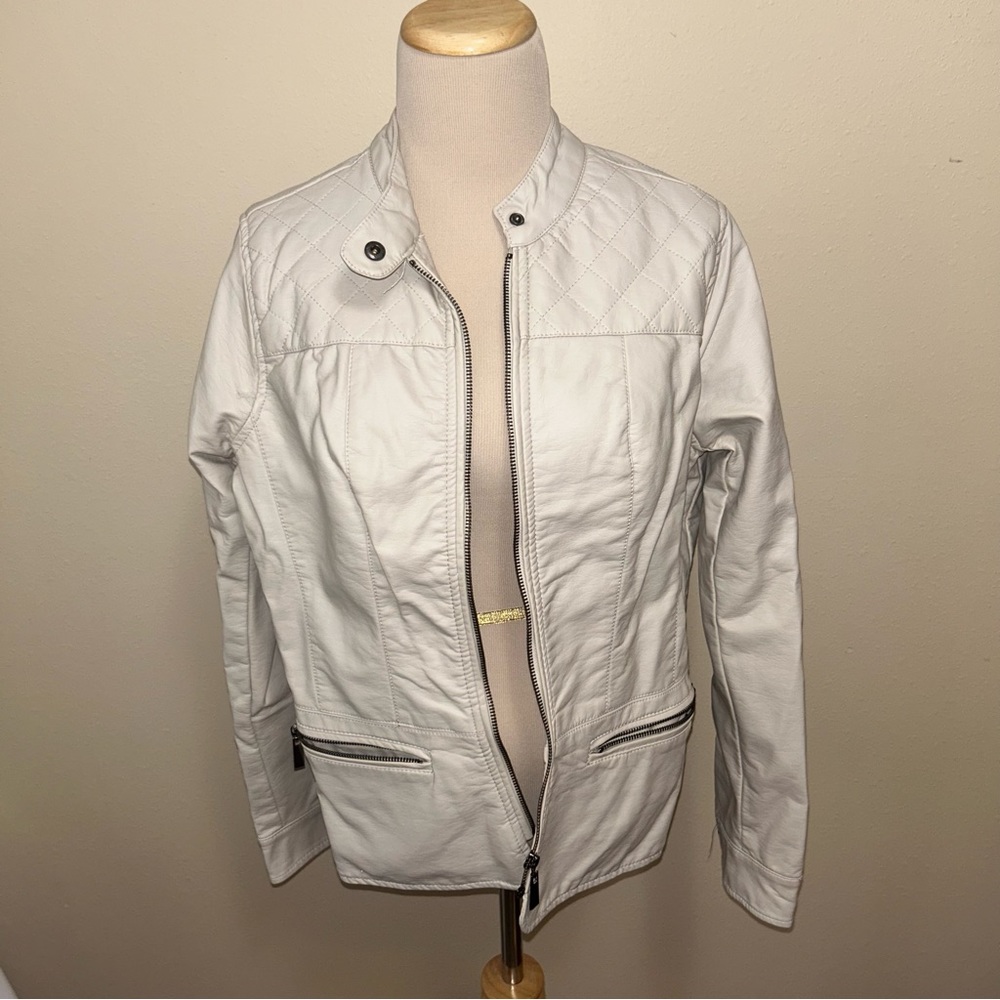 Apt 9 Faux Leather Jacket